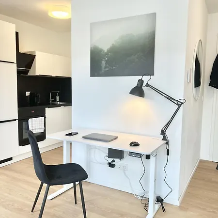 Stilvolles City-studio Mit Dachterrasse Νυρεμβέργη